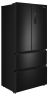 Холодильник отдельностоящий, с инвертором MEFERI MFR83BLACK IX TOTAL NO FROST FRENCH DOOR COMFORT, двухкамерный, с зоной свежести, с льдогенератором
