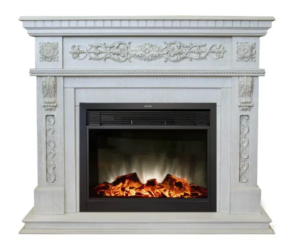 Каминокомплект RealFlame Estella 25,5/26 WT с очагом MoonBlaze LUX Black