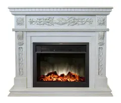 Каминокомплект RealFlame Estella 25,5/26 WT с очагом MoonBlaze LUX Black