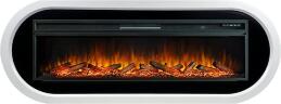 Каминокомплект Royal Flame Ellipse с очагом Vision 60 LOG LED белый с черным