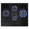 Варочная панель газовая MEFERI MGH604BK GLASS ULTRA