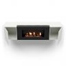 Тумба с биокамином Firelight BFP-P1600 белая