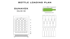 Винный шкаф Dunavox DAU-52.146B