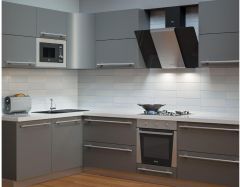 Вытяжка KRONA TALLI 600 inox/black glass 3P