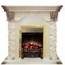 Каминокомплект RealFlame Dublin LUX STD/EUG WT с очагом Fobos s Lux Black/Brass