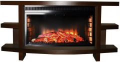 Каминокомплект Interflame Лонг с очагом Panoramic 33W LED FX средний дуб