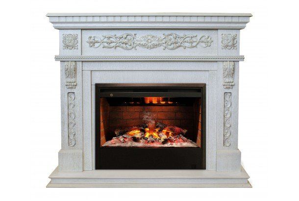 Каминокомплект RealFlame Estella 25,5/26 WT с очагом 3D Helios 26
