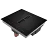Индукционная варочная панель с интегрированной вытяжкой и Flex Zone MAUNFELD MIHC604SF2BK