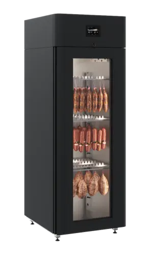 Шкаф холодильный CS107 Salami (R290) black