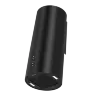 Вытяжка кухонная цилиндрическая настенная MEFERI TUBE35BK ULTRA, 35 см, черная, производительность 1200 м3/ч, 3 скорости, низкий уровень шума, режимы отвод и рециркуляция, гарантия 3 года