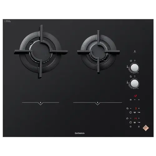 Варочная панель с газом и индукцией De Dietrich DPI7602BM