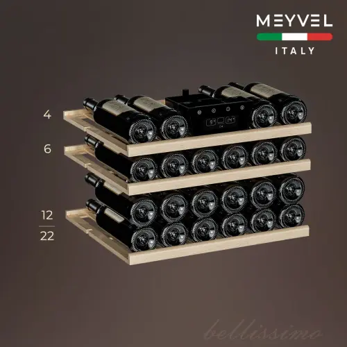Винный шкаф Meyvel MV22-KSB1