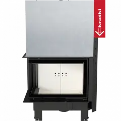 Топка Kratki PRO MBZ/L/BS/G угловое стекло слева, гильотина