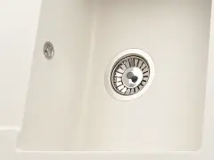 Кухонная мойка MODENA 1B1D WHITE