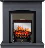 Каминокомплект Royal Flame Barcelona Серый графит c очагом Fobos FX M Black