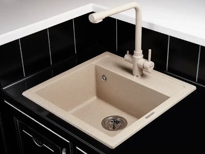 Кухонный смеситель Geo KG2385CR BEIGE