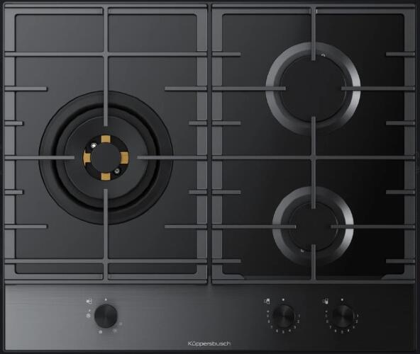 Газовая варочная панель Kuppersbusch KG 6853.0 SE-E5 Black Velvet