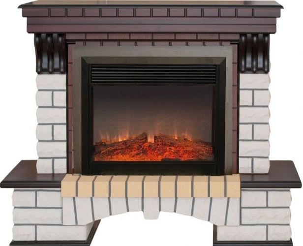 Каминокомплект RealFlame Country 26 AO с очагом Moonblaze Deluxe