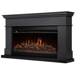 Каминокомплект Royal Thermo Aurora RTFP/P-AR40LS + портал Firelight California 42/40/36 графит