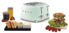 Тостер Smeg TSF03PGEU