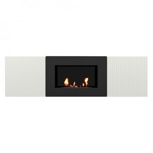 Тумба с биокамином Firelight BFP/P-1400L белый