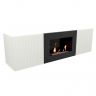 Тумба с биокамином Firelight BFP/P-1400L белый