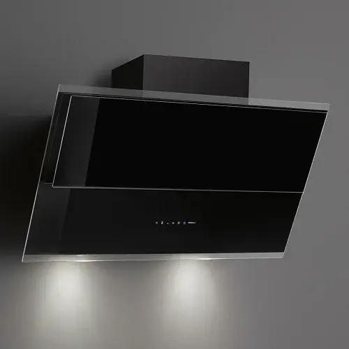 Настенная вытяжка FALMEC VERSO NRS 85 BLACK 850 мм