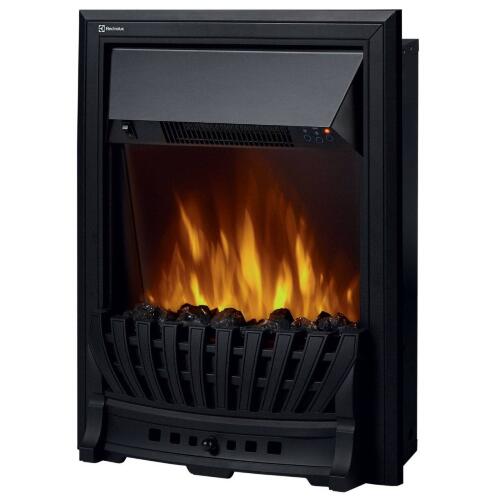 Каминокомплект Firelight Bricks Wood Classic с очагом Electrolux EFP/P-1020LS камень темный/шпон венге