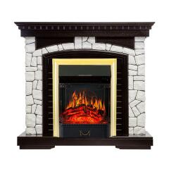 Каминокомплект Royal Flame Glasgow с очагом Majestic FX Brass