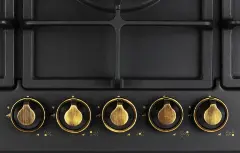 Газовая варочная панель KRONA NOVANTA 90 AN с подставкой WOK