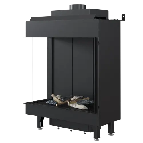 Топка газовая Kratki Pro LEO/L/76/62/G31/37MBAR, баллонный газ