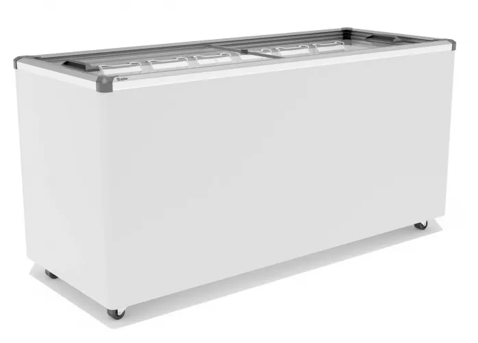 Ларь морозильный Gellar FG 600 C серый v25