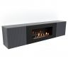 Тумба с биокамином Firelight BFP-P1700L графит