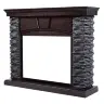 Портал Firelight Porto 30 камень черный/шпон венге