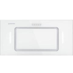Вытяжка кухонная MEFERI INBOX60WH GLASS ULTRA, 60 см, встраиваемая, белая, стекло, производительность 900 м3/час, низкий уровень шума, режимы отвод и циркуляция, гарантия 3 года