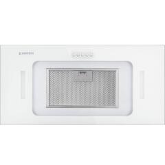 Вытяжка кухонная MEFERI INBOX60WH GLASS ULTRA, 60 см, встраиваемая, белая, стекло, производительность 900 м3/час, низкий уровень шума, режимы отвод и циркуляция, гарантия 3 года