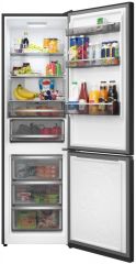 Холодильник отдельностоящий с инвертором MEFERI MFR200BK TOTAL NO FROST COMBI ULTRA