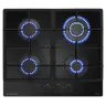 Варочная панель газовая MEFERI MGH604BK GLASS POWER