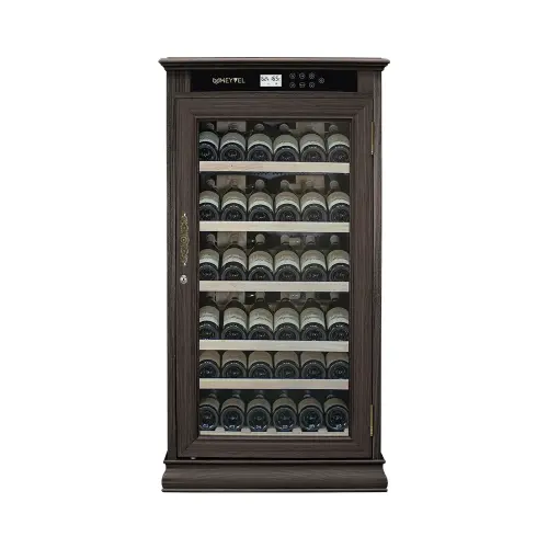 Винный шкаф Meyvel MV69-WD1-C (Тёмный Шоколад)