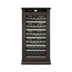 Винный шкаф Meyvel MV69-WD1-C (Тёмный Шоколад)
