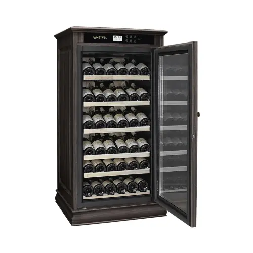 Винный шкаф Meyvel MV69-WD1-C (Тёмный Шоколад)