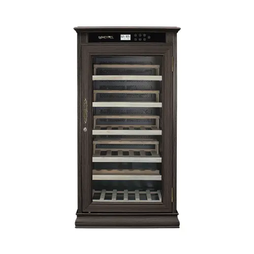 Винный шкаф Meyvel MV69-WD1-C (Тёмный Шоколад)
