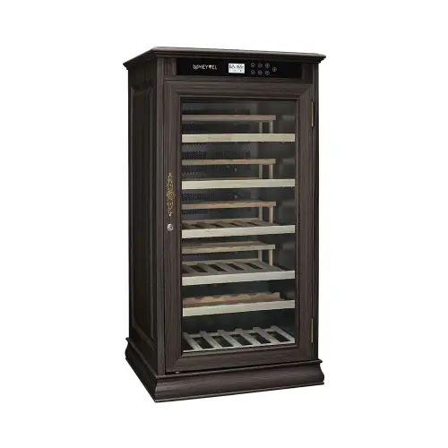 Винный шкаф Meyvel MV69-WD1-C (Тёмный Шоколад)