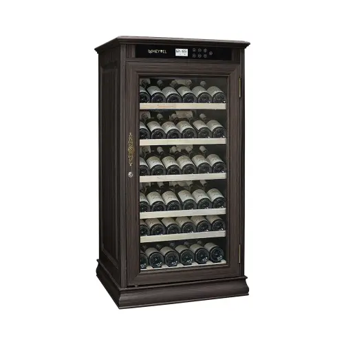Винный шкаф Meyvel MV69-WD1-C (Тёмный Шоколад)