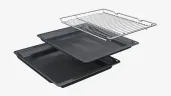 Встраиваемая электрическая духовка BOSCH HBG7341W1