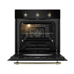 Шкаф духовой газоэлектрический MAUNFELD EOGC604RBG.MT Slim