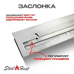 Топливный блок SteelHeat IN-LINE 600