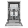 Посудомоечная машина узкая отдельностоящая MEFERI MDW4562WH FS LIGHT, 45 см, 9 комплектов посуды, 6 программ, 2 корзины, половинная загрузка, отсрочка, таймер, защита от протечек, внутренняя подсветка