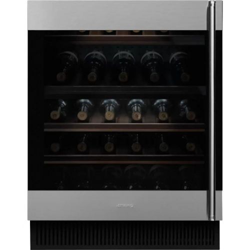 Встраиваемый винный холодильник Smeg CVI338LX3