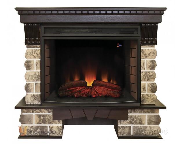 Каминокомплект RealFlame Kansas 33 AO с очагом Firespace 33 S IR